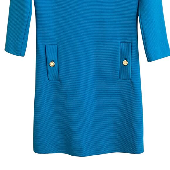 Lilly Pulitzer Charlena Shift Dress Ariel Blue - Picture 4 of 11